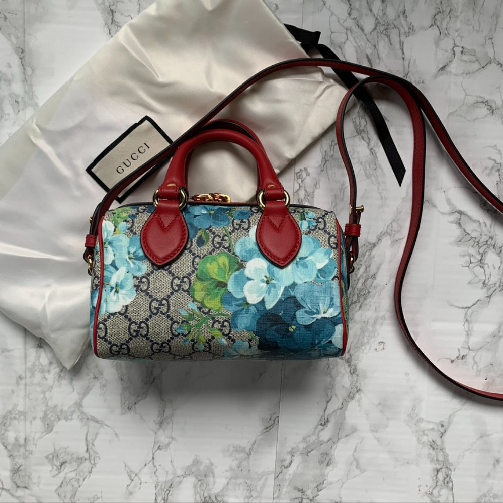 Gucci Blooms mini supreme canvas Boston bag - Picture 10 of 10